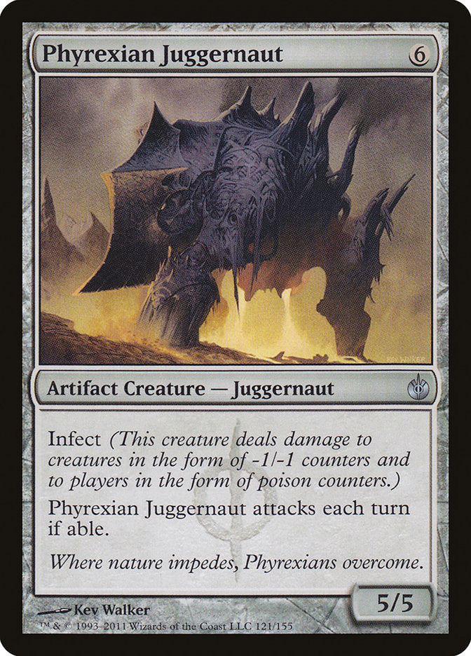 Phyrexian Juggernaut [Mirrodin Besieged] MTG Single Magic: The Gathering | Red Claw Gaming