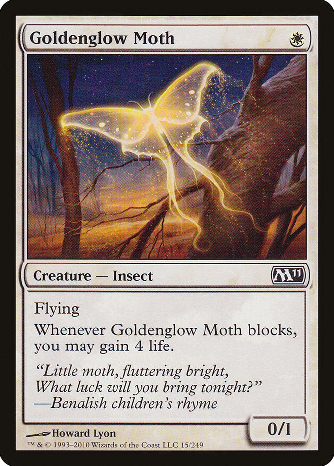 Goldenglow Moth [Magic 2011] MTG Single Magic: The Gathering | Red Claw Gaming