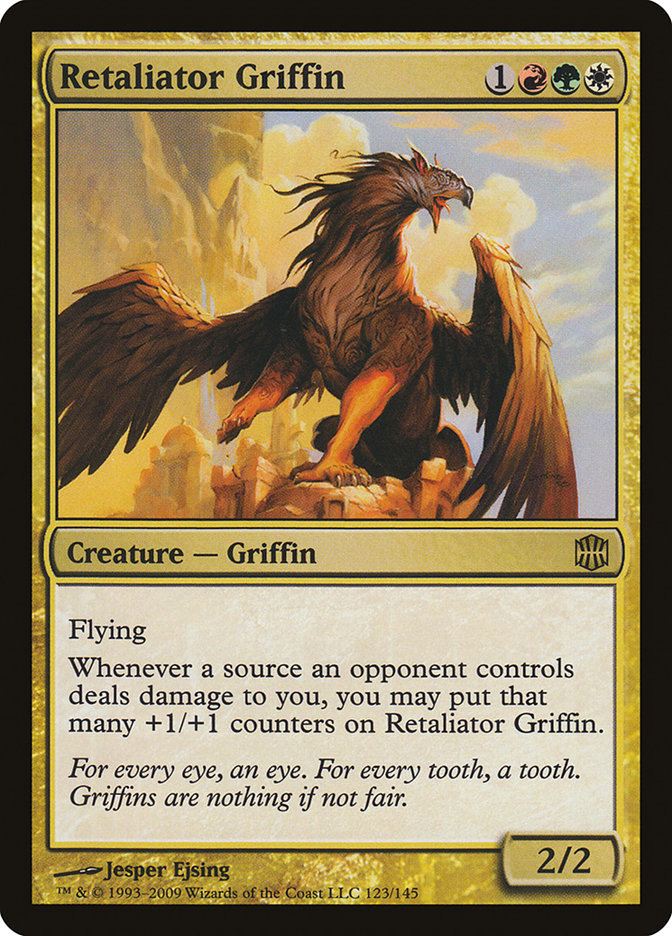 Retaliator Griffin [Alara Reborn] MTG Single Magic: The Gathering | Red Claw Gaming