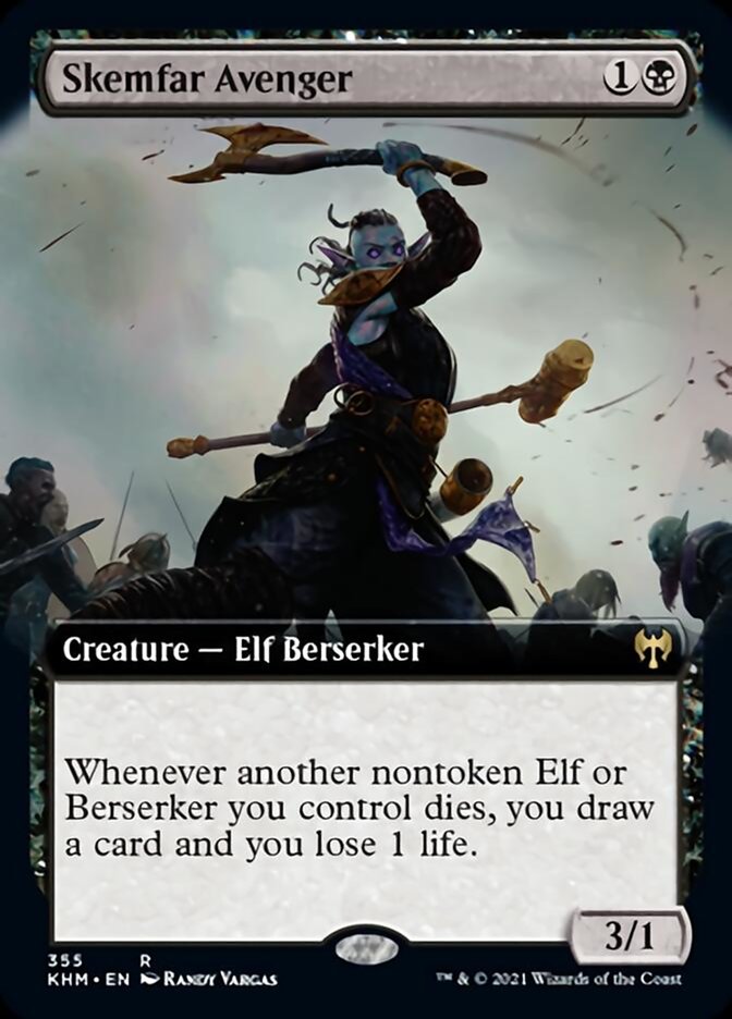 Skemfar Avenger (Extended Art) [Kaldheim] MTG Single Magic: The Gathering | Red Claw Gaming