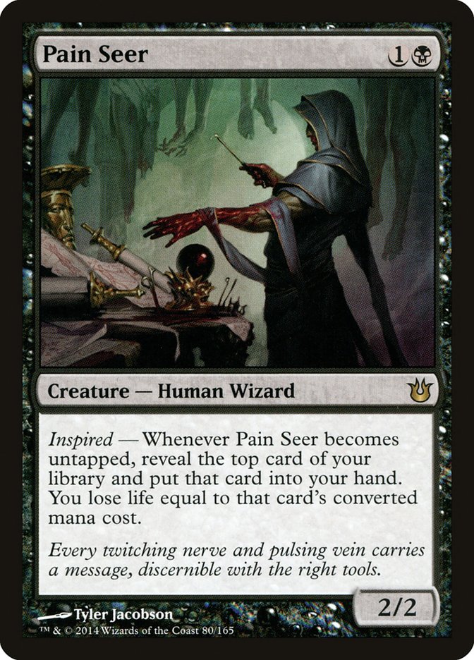 Pain Seer [Born of the Gods] MTG Single Magic: The Gathering | Red Claw Gaming