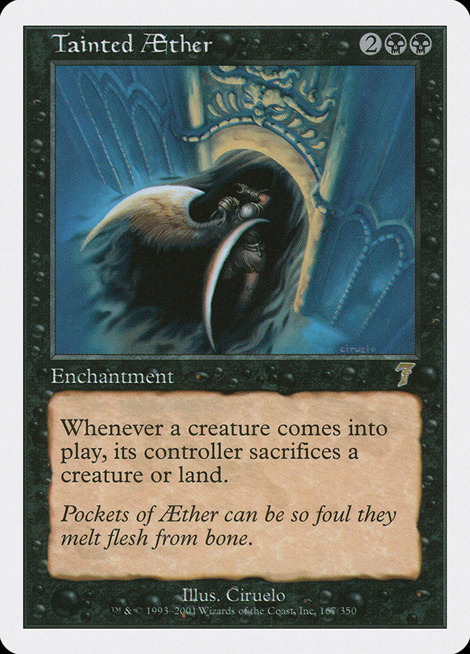Tainted Aether [Seventh Edition] MTG Single Magic: The Gathering | Red Claw Gaming