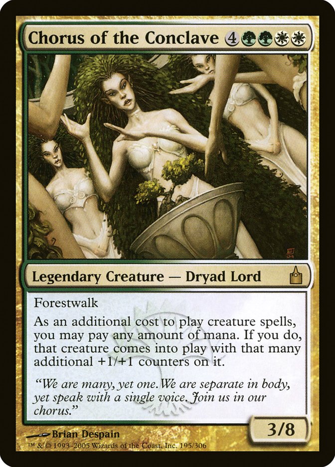 Chorus of the Conclave [Ravnica: City of Guilds] MTG Single Magic: The Gathering | Red Claw Gaming