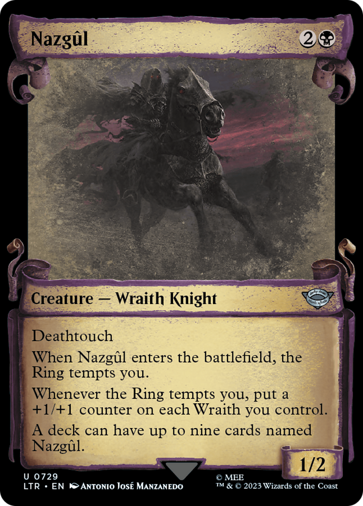 Nazgul (0729) [The Lord of the Rings: Tales of Middle-Earth Showcase Scrolls] MTG Single Magic: The Gathering | Red Claw Gaming