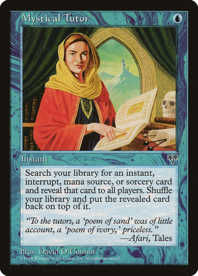 Mystical Tutor [Mirage] MTG Single Magic: The Gathering | Red Claw Gaming