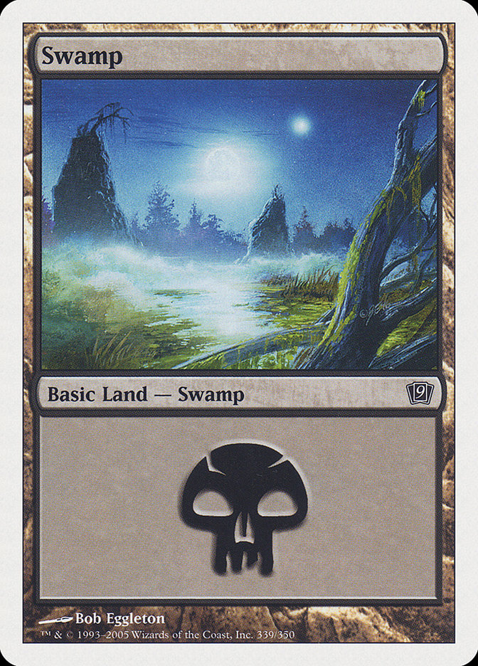 Swamp (339) [Ninth Edition] MTG Single Magic: The Gathering | Red Claw Gaming