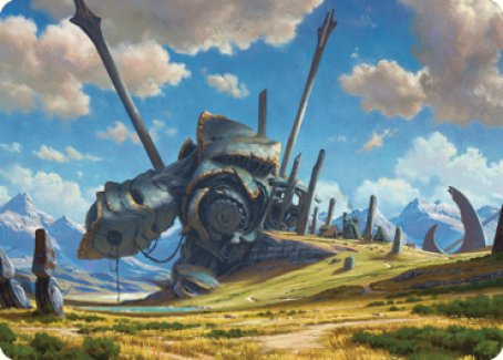 Plains Art Card 1 [Dominaria United Art Series] MTG Single Magic: The Gathering | Red Claw Gaming