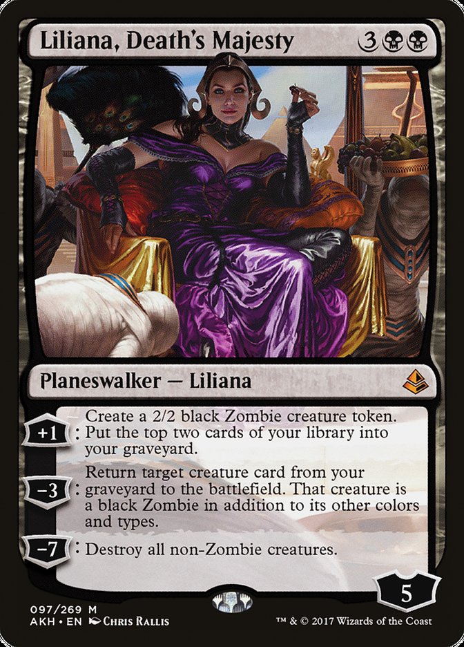 Liliana, Death's Majesty [Amonkhet] MTG Single Magic: The Gathering | Red Claw Gaming