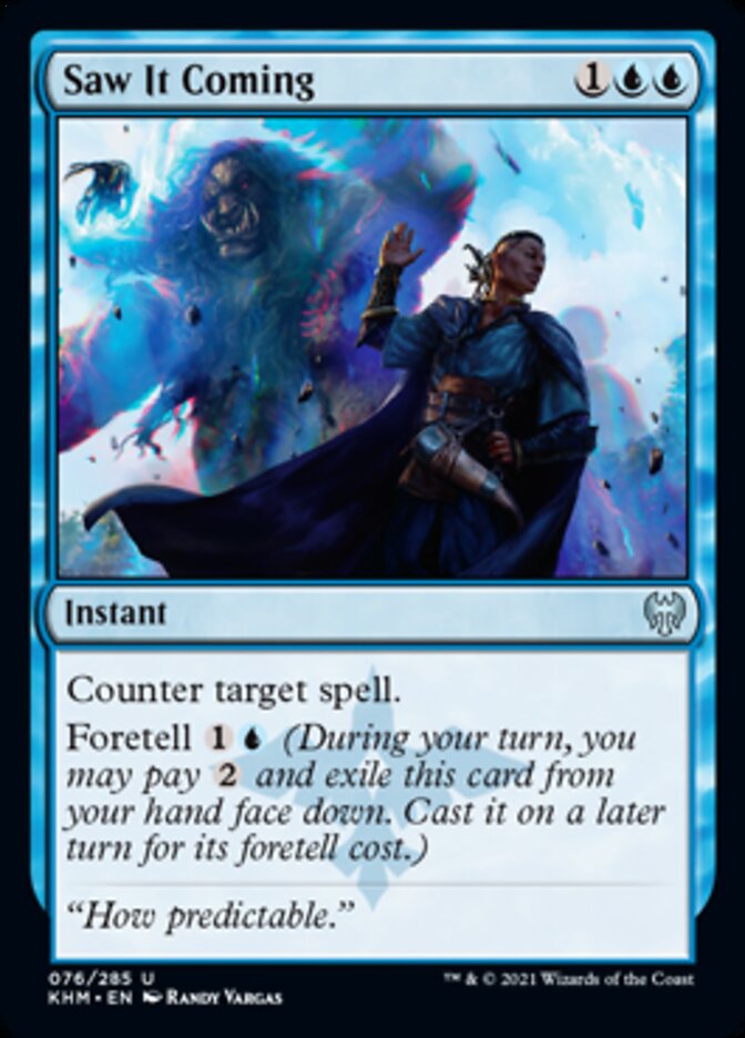 Saw It Coming [Kaldheim] MTG Single Magic: The Gathering | Red Claw Gaming