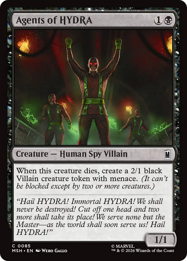 Agents of HYDRA [Marvel Super Heroes] | Red Claw Gaming