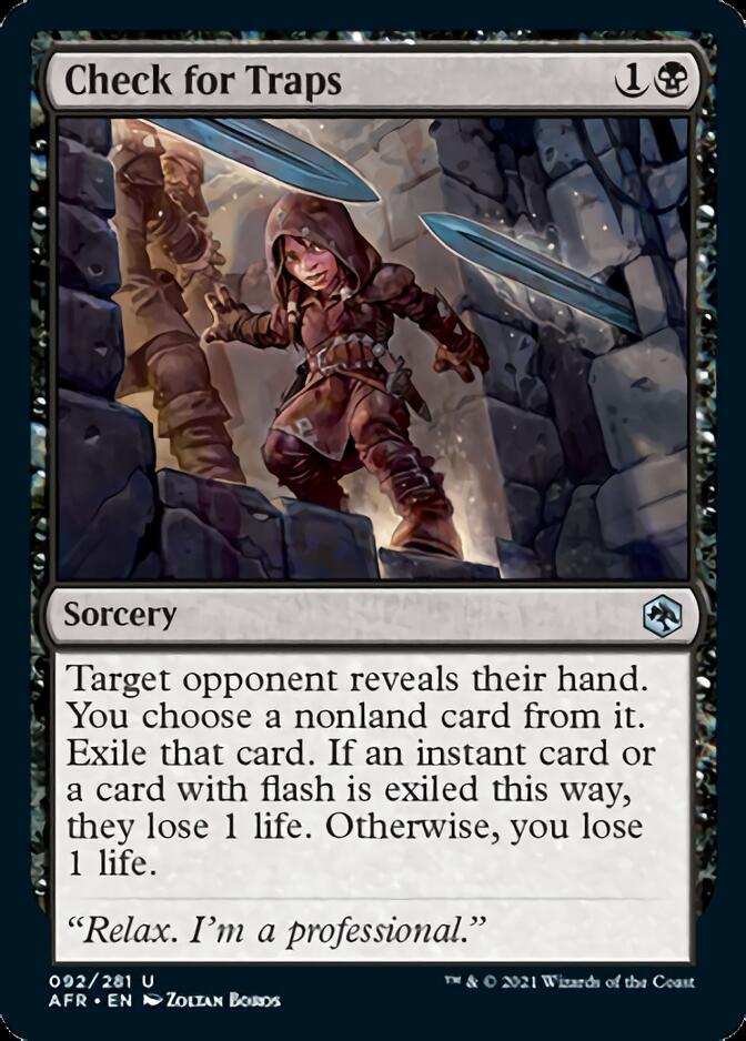 Check for Traps [Dungeons & Dragons: Adventures in the Forgotten Realms] MTG Single Magic: The Gathering | Red Claw Gaming