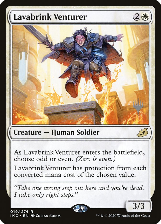 Lavabrink Venturer (Promo Pack) [Ikoria: Lair of Behemoths Promos] MTG Single Magic: The Gathering | Red Claw Gaming
