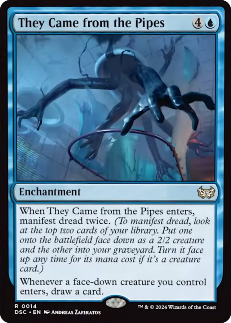 They Came from the Pipes [Duskmourn: House of Horror Commander] MTG Single Magic: The Gathering | Red Claw Gaming