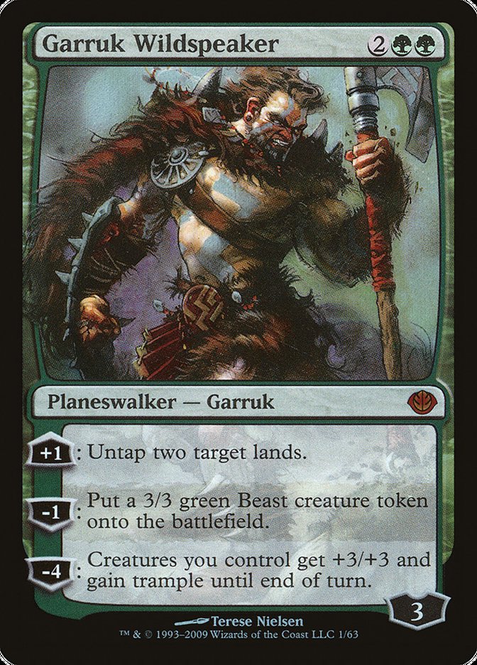 Garruk Wildspeaker [Duel Decks: Garruk vs. Liliana] MTG Single Magic: The Gathering | Red Claw Gaming