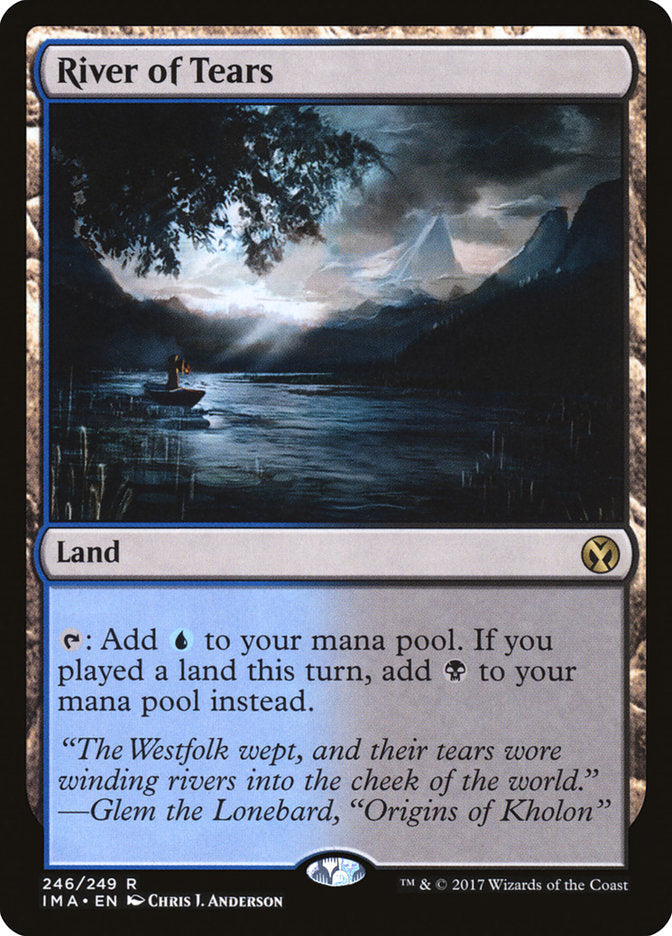 River of Tears [Iconic Masters] MTG Single Magic: The Gathering | Red Claw Gaming