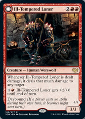 Ill-Tempered Loner // Howlpack Avenger [Innistrad: Crimson Vow] MTG Single Magic: The Gathering | Red Claw Gaming