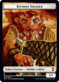 Kithkin Soldier // Pegasus Double-Sided Token [Kaldheim Commander Tokens] MTG Single Magic: The Gathering | Red Claw Gaming
