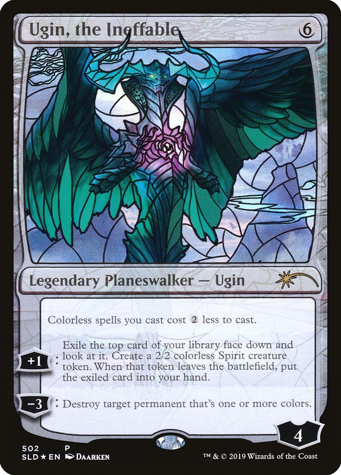 Ugin, the Ineffable (Stained Glass) [Secret Lair Drop Promos] MTG Single Magic: The Gathering | Red Claw Gaming