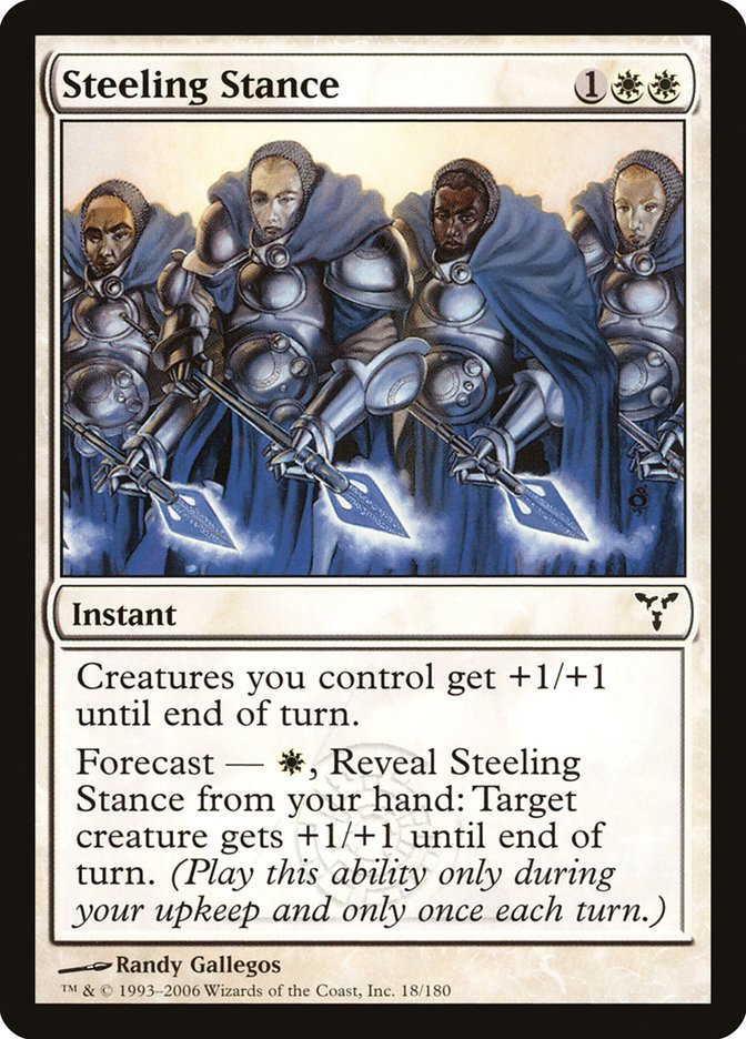 Steeling Stance [Dissension] MTG Single Magic: The Gathering | Red Claw Gaming