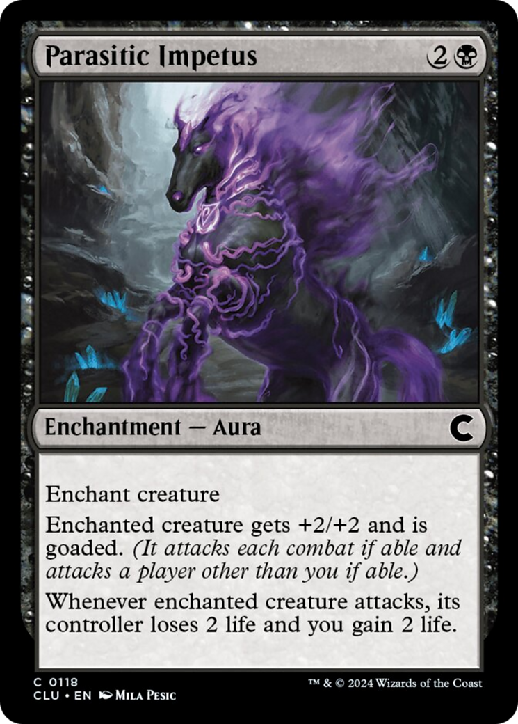 Parasitic Impetus [Ravnica: Clue Edition] MTG Single Magic: The Gathering | Red Claw Gaming