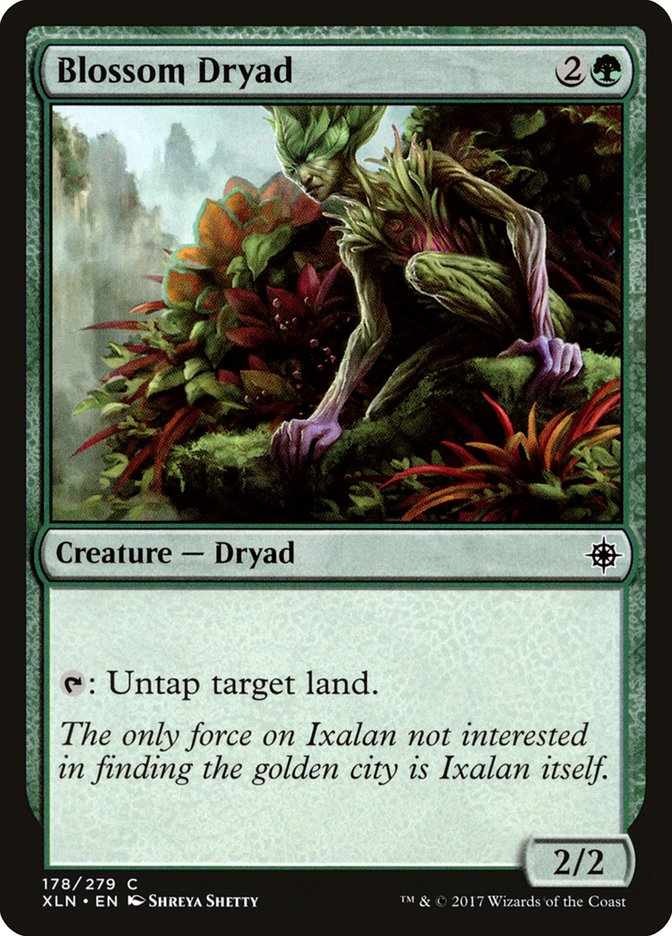 Blossom Dryad [Ixalan] MTG Single Magic: The Gathering | Red Claw Gaming