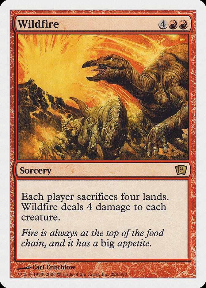 Wildfire [Ninth Edition] MTG Single Magic: The Gathering | Red Claw Gaming