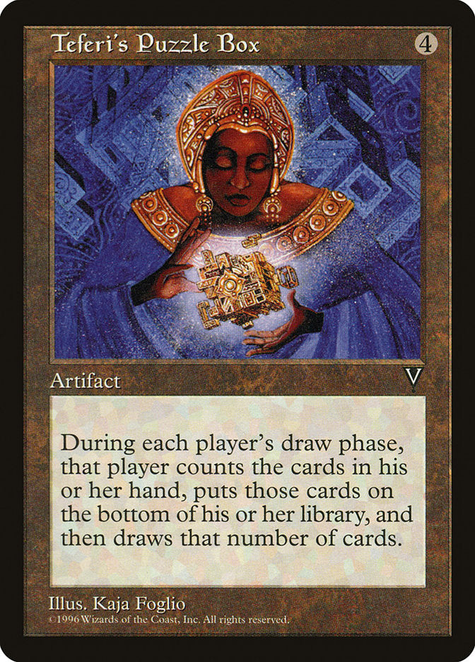 Teferi's Puzzle Box [Visions] MTG Single Magic: The Gathering | Red Claw Gaming