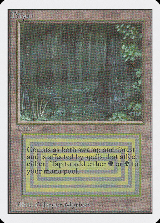 Bayou [Unlimited Edition] MTG Single Magic: The Gathering | Red Claw Gaming