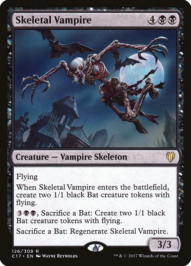 Skeletal Vampire [Commander 2017] MTG Single Magic: The Gathering | Red Claw Gaming