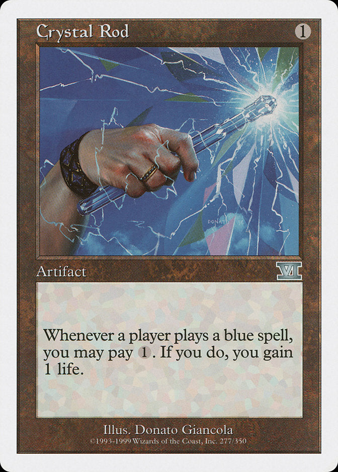 Crystal Rod [Classic Sixth Edition] MTG Single Magic: The Gathering | Red Claw Gaming