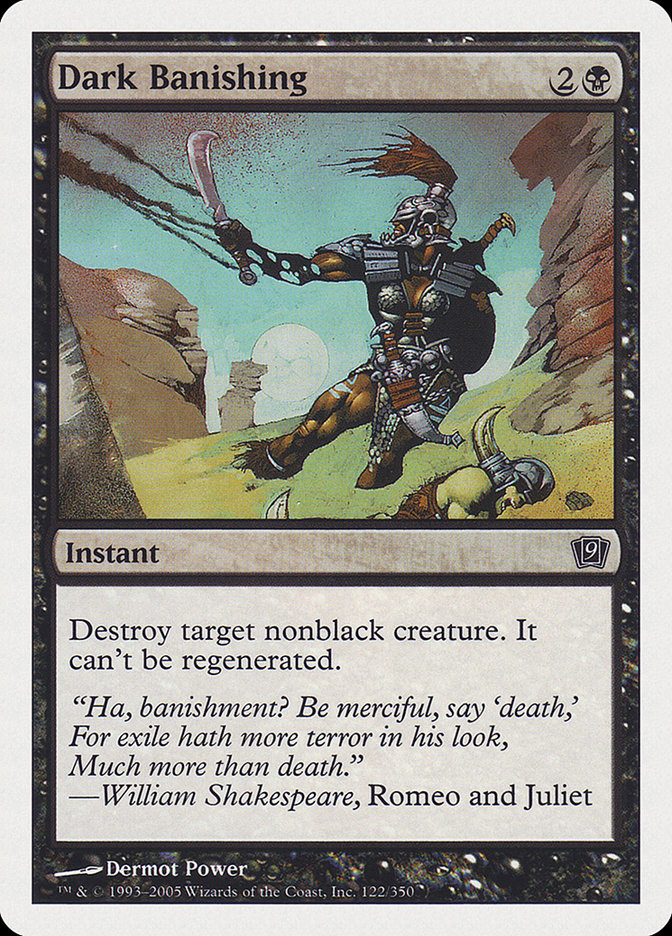 Dark Banishing [Ninth Edition] MTG Single Magic: The Gathering | Red Claw Gaming