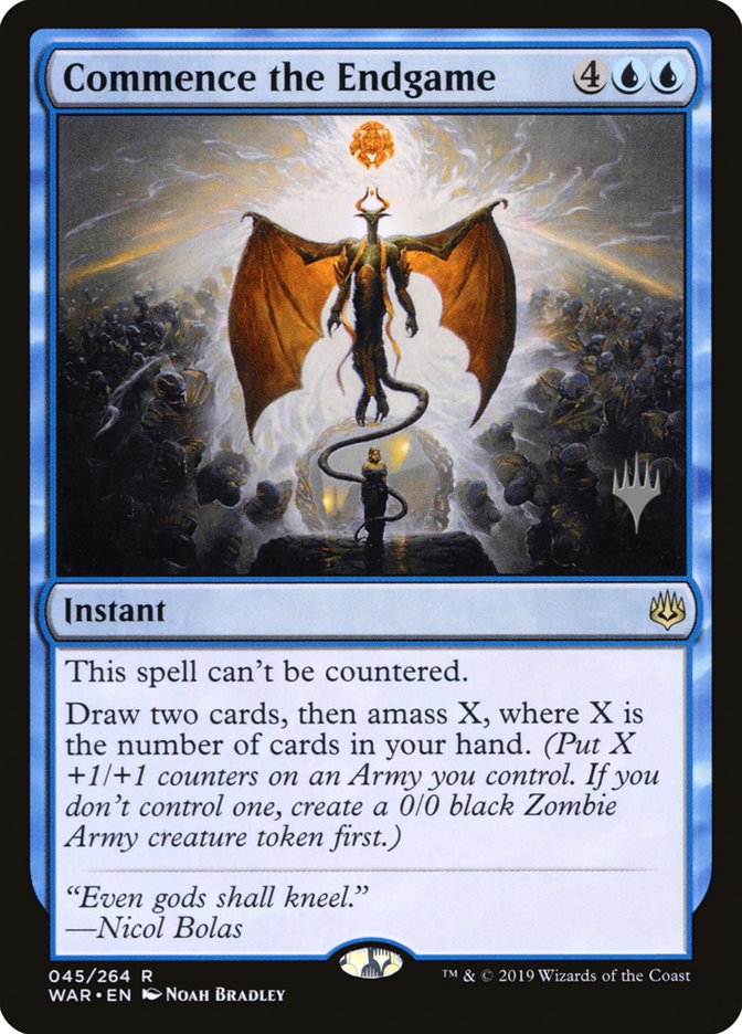Commence the Endgame (Promo Pack) [War of the Spark Promos] MTG Single Magic: The Gathering | Red Claw Gaming