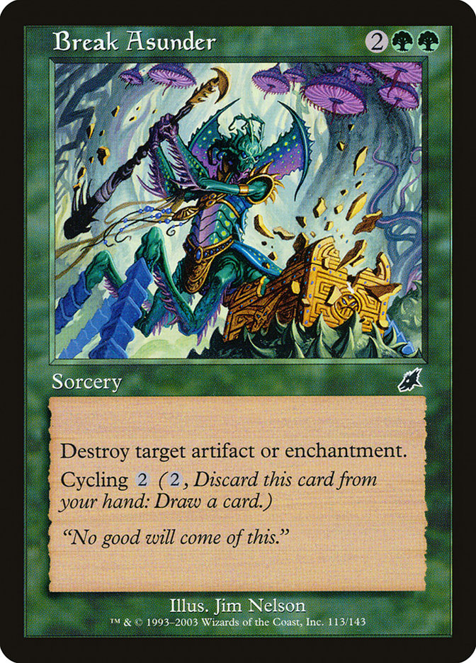 Break Asunder [Scourge] MTG Single Magic: The Gathering | Red Claw Gaming