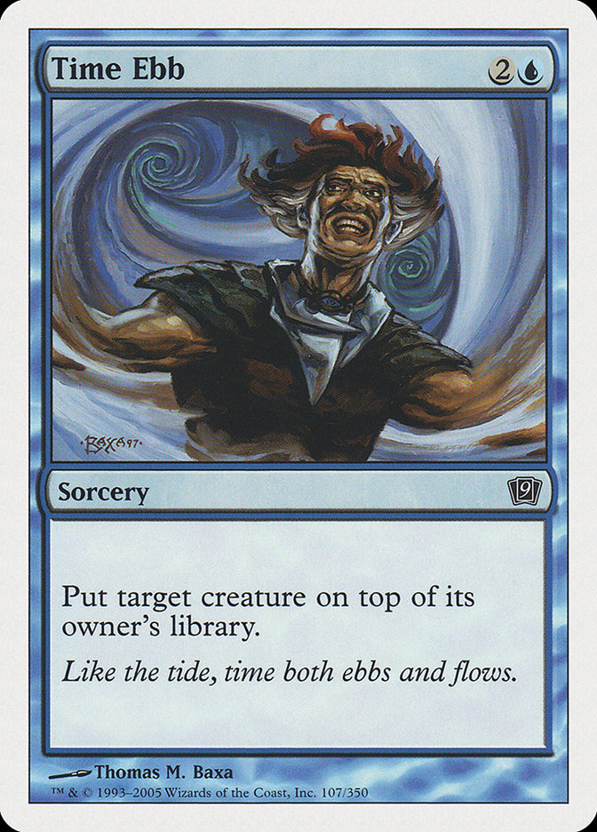 Time Ebb [Ninth Edition] MTG Single Magic: The Gathering | Red Claw Gaming
