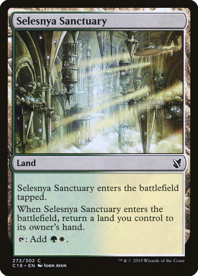 Selesnya Sanctuary [Commander 2019] MTG Single Magic: The Gathering | Red Claw Gaming