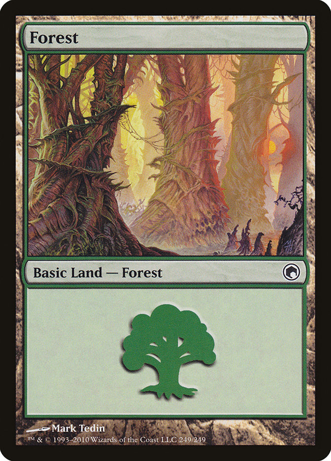 Forest (249) [Scars of Mirrodin] MTG Single Magic: The Gathering | Red Claw Gaming