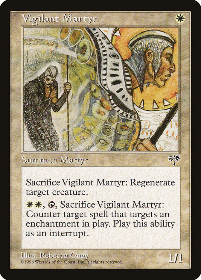 Vigilant Martyr [Mirage] MTG Single Magic: The Gathering | Red Claw Gaming