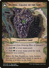 Growing Rites of Itlimoc // Itlimoc, Cradle of the Sun (Buy-A-Box) [Ixalan Treasure Chest] MTG Single Magic: The Gathering | Red Claw Gaming