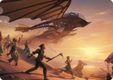 Take Flight Art Card [The Brothers' War Art Series] MTG Single Magic: The Gathering | Red Claw Gaming