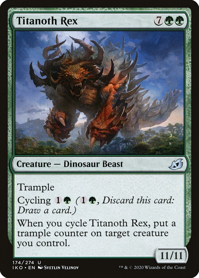 Titanoth Rex [Ikoria: Lair of Behemoths] MTG Single Magic: The Gathering | Red Claw Gaming
