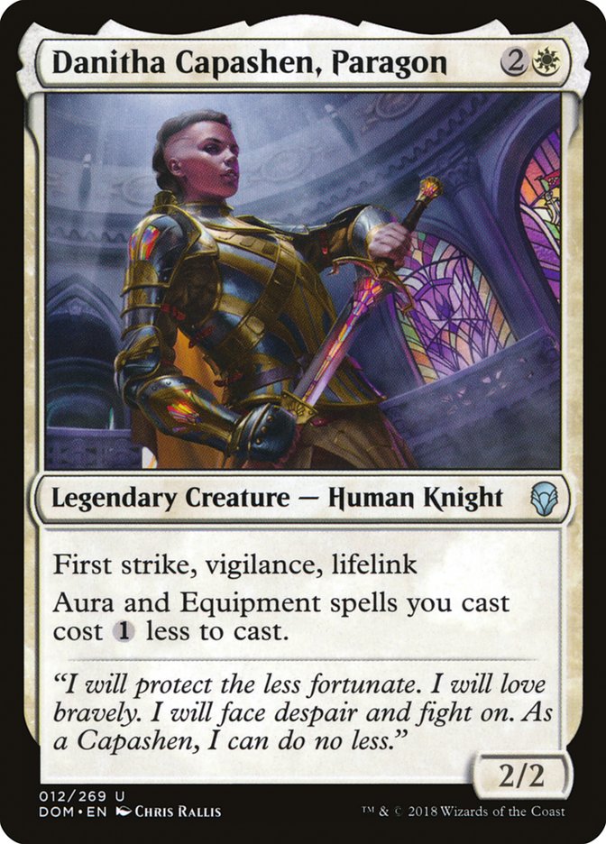 Danitha Capashen, Paragon [Dominaria] MTG Single Magic: The Gathering | Red Claw Gaming
