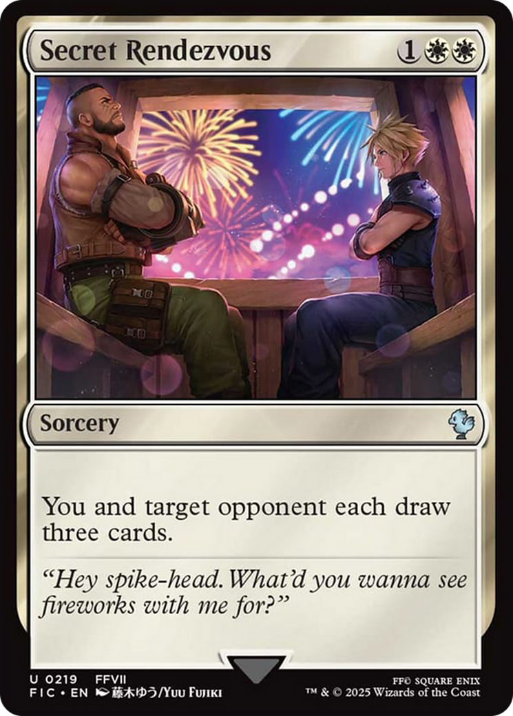 Secret Rendezvous (0219) [FINAL FANTASY Commander] MTG Single Magic: The Gathering | Red Claw Gaming