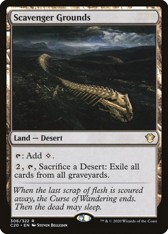 Scavenger Grounds [Commander 2020] MTG Single Magic: The Gathering | Red Claw Gaming