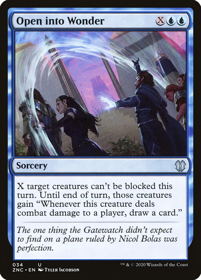 Open into Wonder [Zendikar Rising Commander] MTG Single Magic: The Gathering | Red Claw Gaming