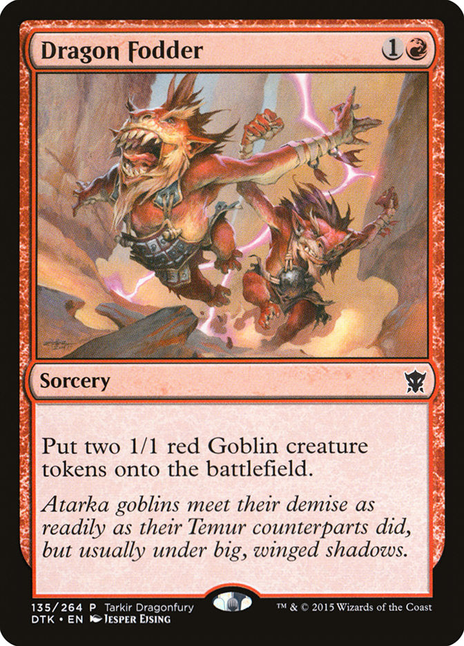 Dragon Fodder [Tarkir Dragonfury] MTG Single Magic: The Gathering | Red Claw Gaming