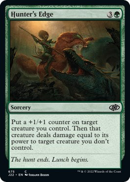Hunter's Edge [Jumpstart 2022] MTG Single Magic: The Gathering | Red Claw Gaming