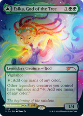 Esika, God of the Tree // The Prismatic Bridge (Borderless) [Secret Lair: From Cute to Brute] MTG Single Magic: The Gathering | Red Claw Gaming