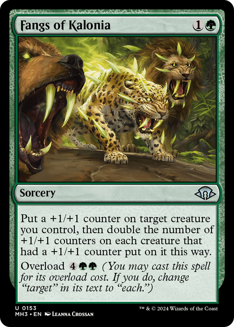 Fangs of Kalonia [Modern Horizons 3] MTG Single Magic: The Gathering | Red Claw Gaming