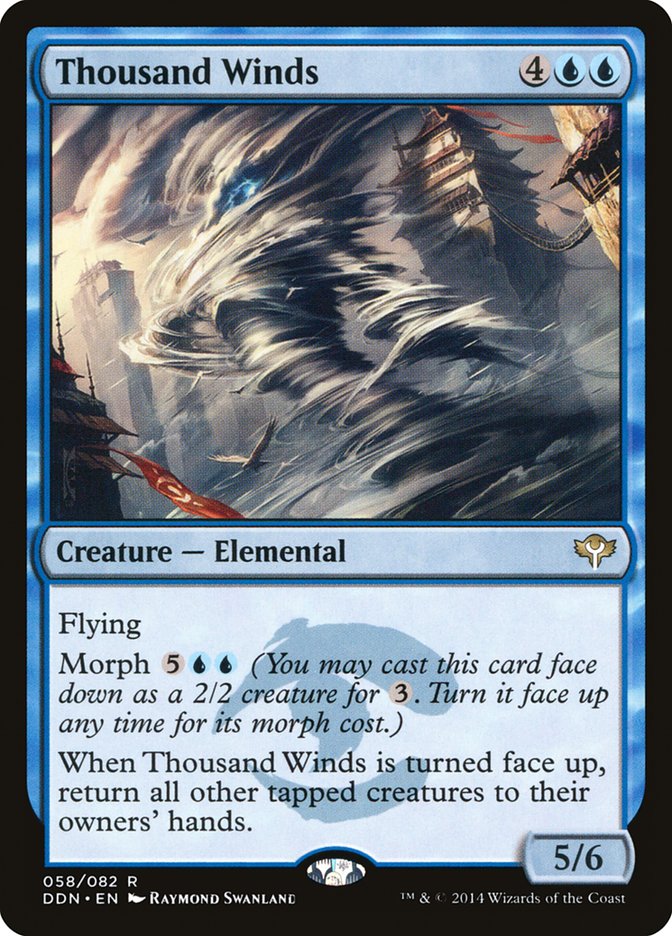 Thousand Winds [Duel Decks: Speed vs. Cunning] MTG Single Magic: The Gathering | Red Claw Gaming