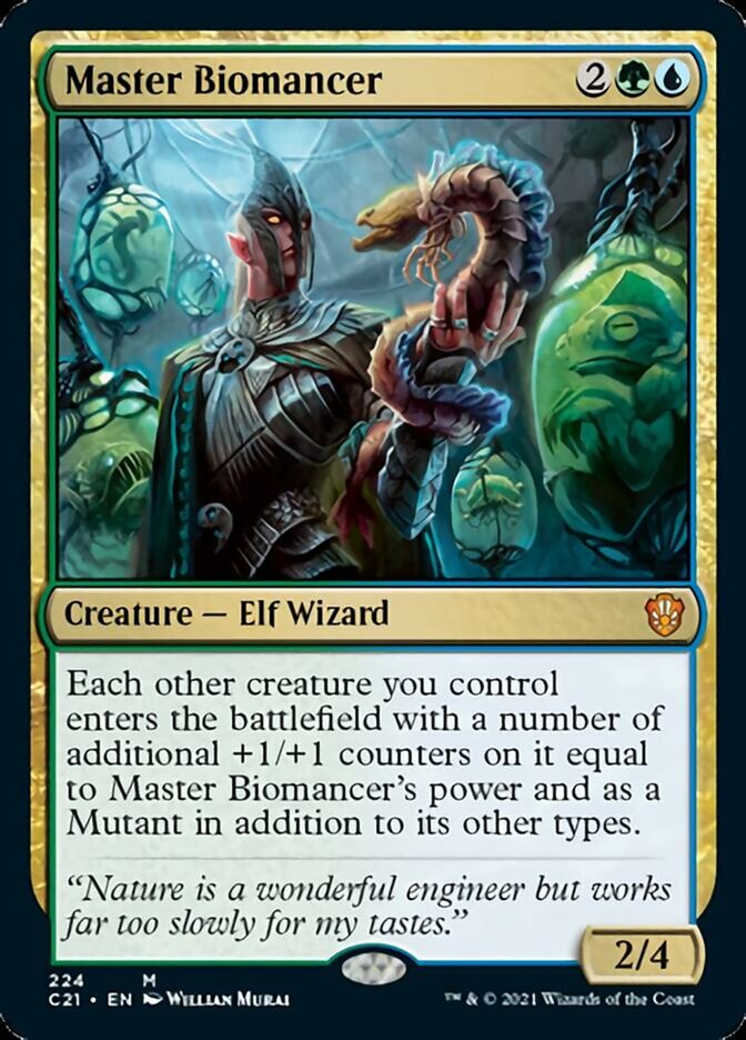 Master Biomancer [Commander 2021] MTG Single Magic: The Gathering | Red Claw Gaming